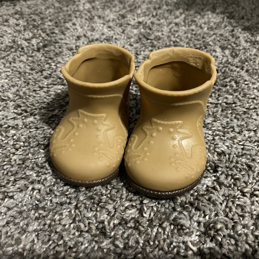 Our Generation Doll Tan Brown Cowboy Boots Shoes